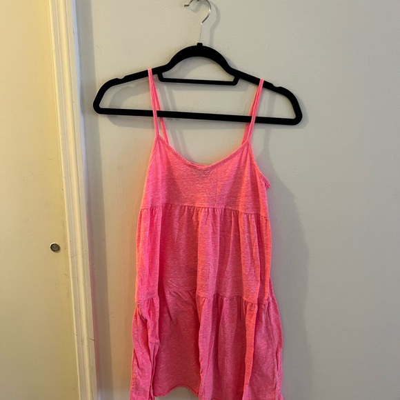 Topshop coverup dress, pink, size 2 - Picture 4 of 6